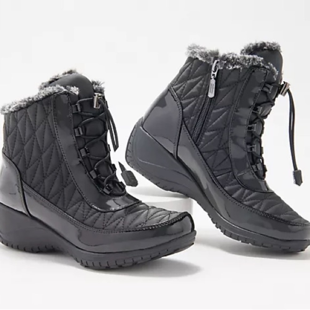 Khombu Waterproof Winter Ankle Snow Boots - Molly NWOT Size:  8M